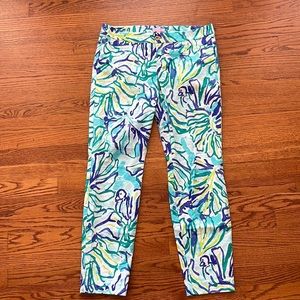 Lilly Pulitzer Kelly Ankle Pants, size 10.